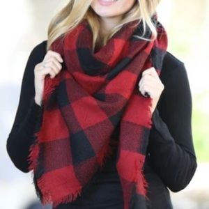NWT  Funky Monkey Buffalo Check infinity scarf